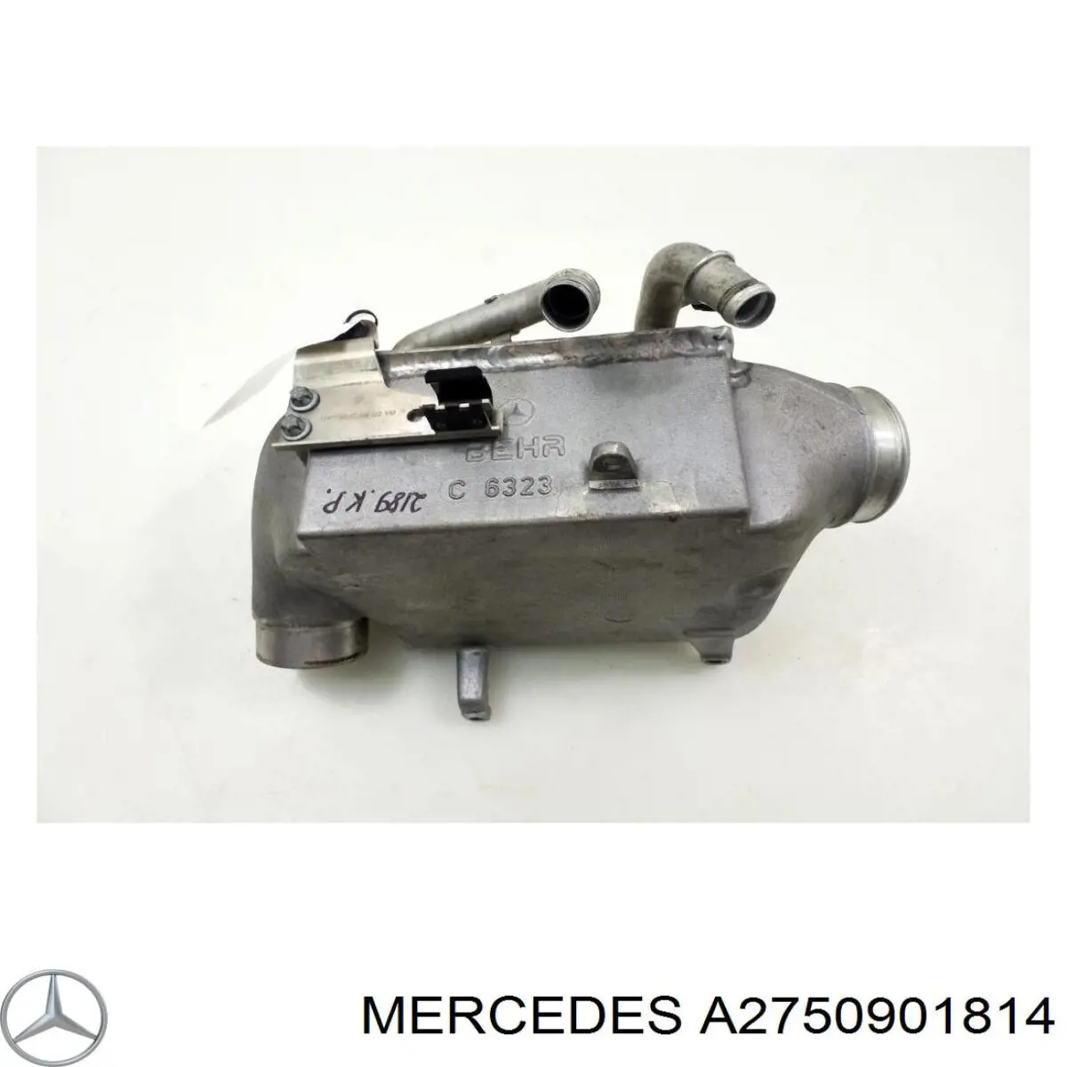 Купить 2750901814 Mercedes Интеркулер