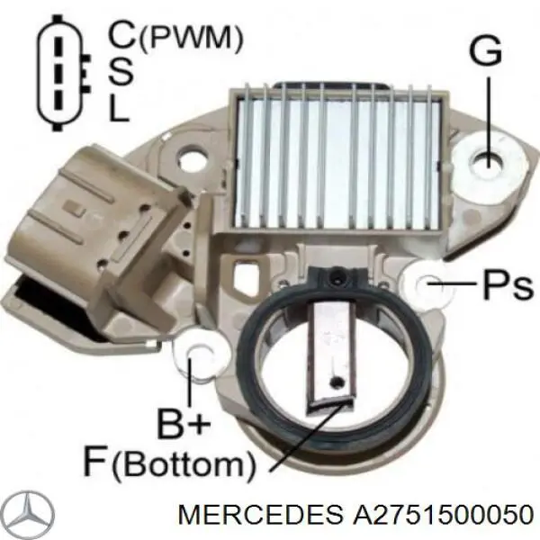 Купить A2751500050 Mercedes Генератор