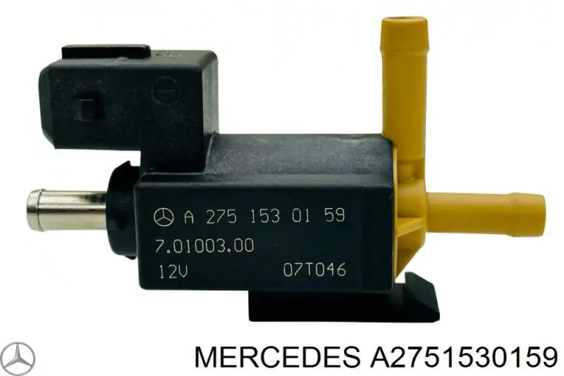 Válvula de regulação de pressão de supercompressão para Mercedes S (C216)