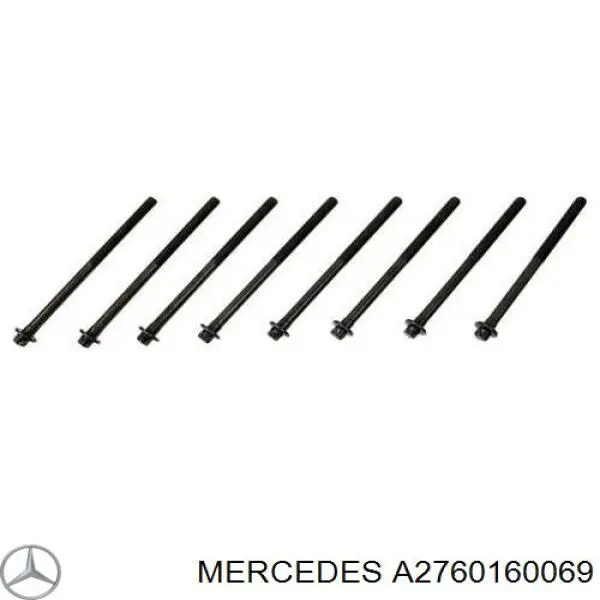 Болт головки блока цилиндров (ГБЦ) Mercedes A2760160069
