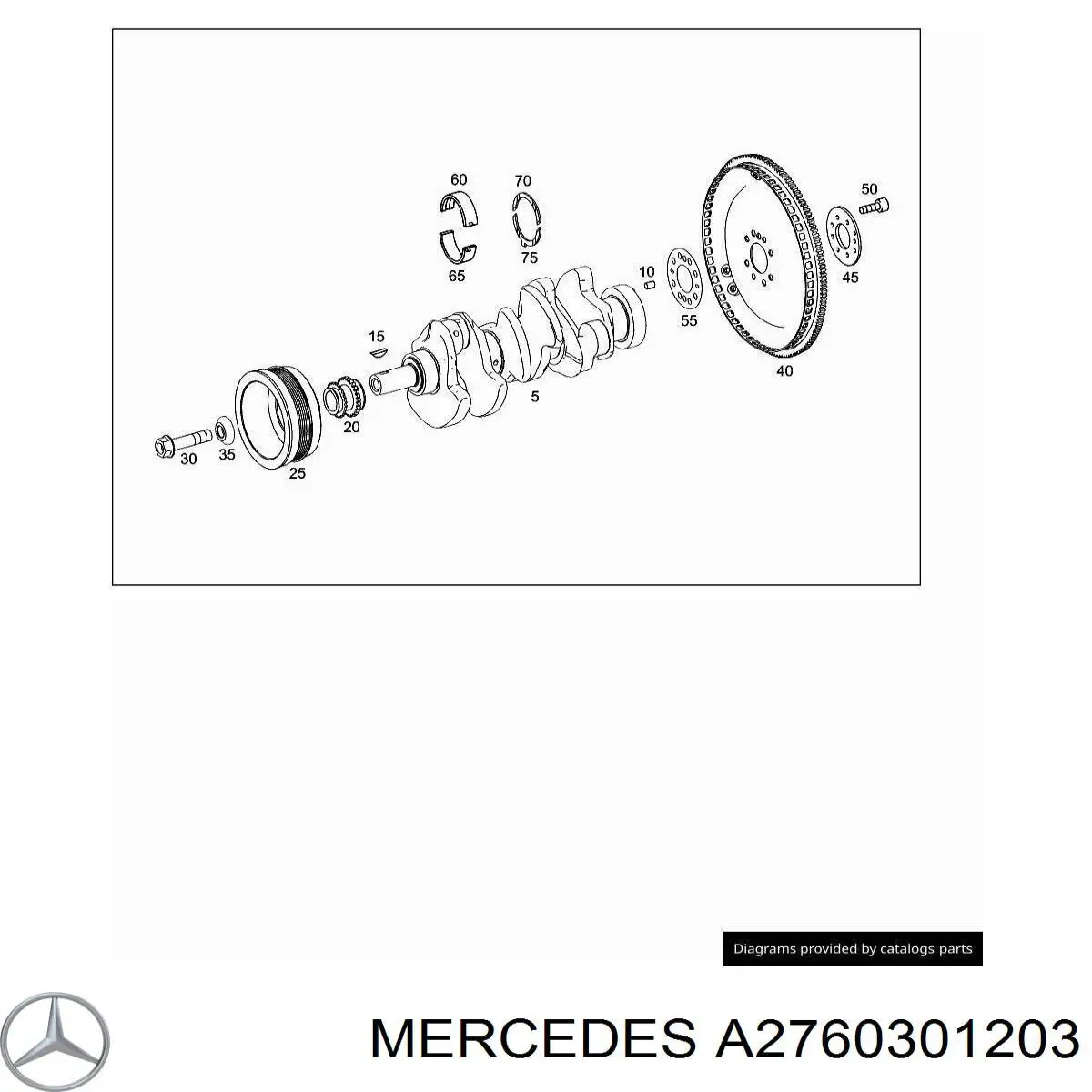 A2760301203 Mercedes 