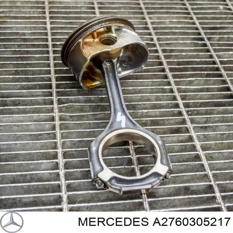 2760305217 Mercedes pistão do kit para 1 cilindro, std