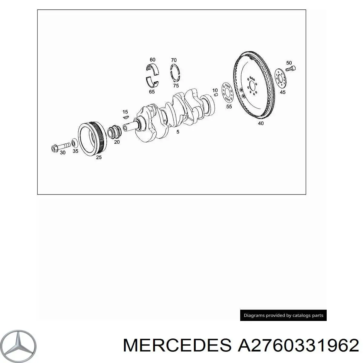 A2760331962 Mercedes 