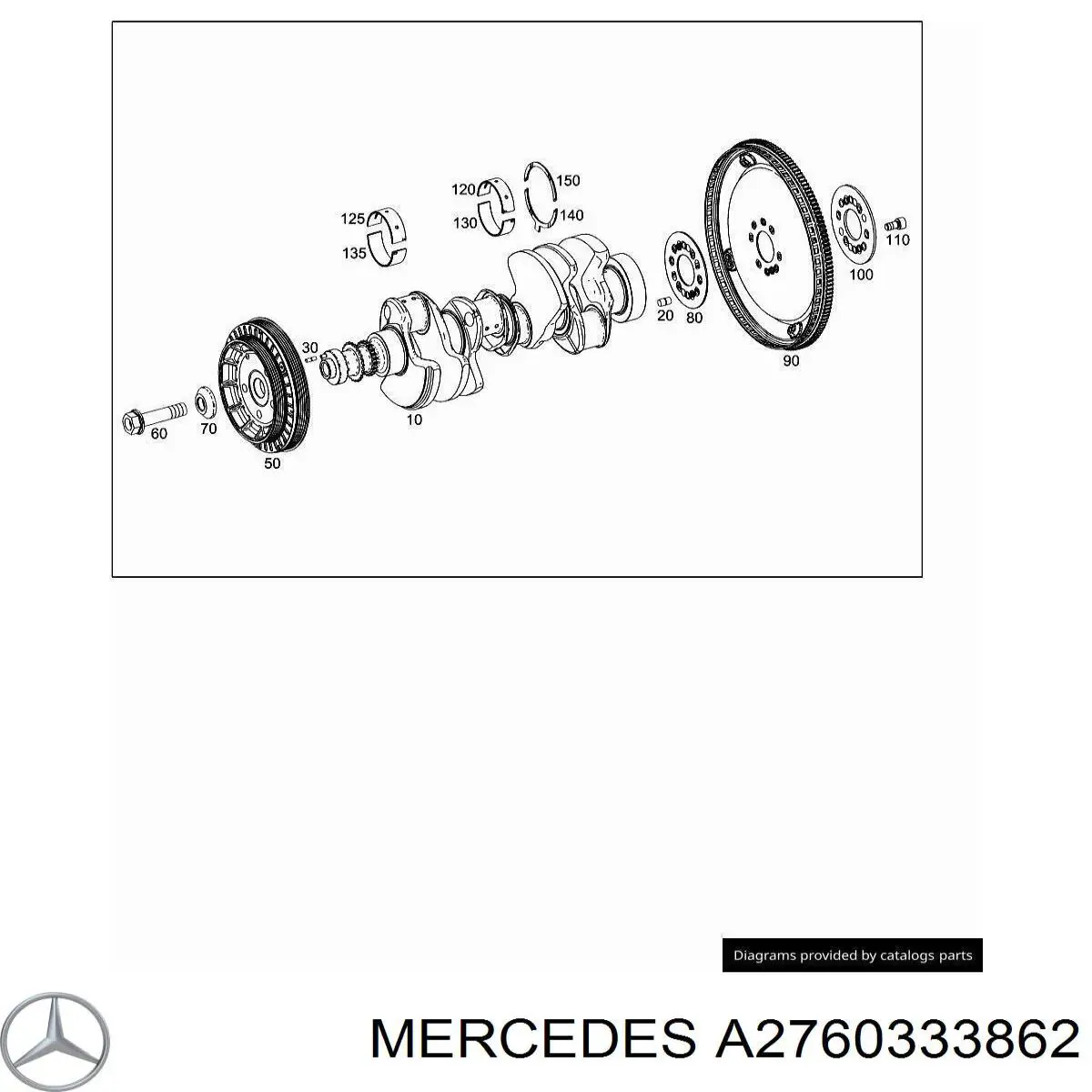 A2760333862 Mercedes 