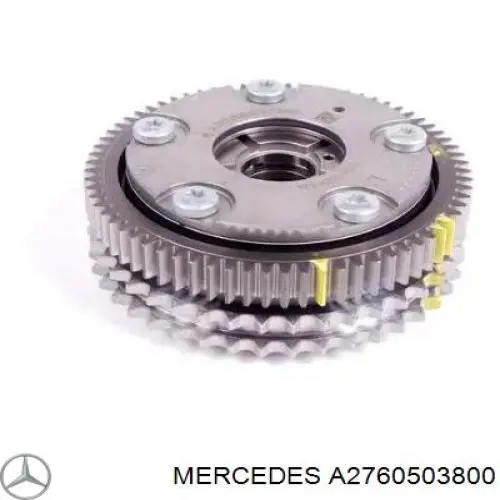 Engrenagem de cadeia de roda dentada da árvore distribuidora esquerda de escape de motor para Mercedes E (W212)