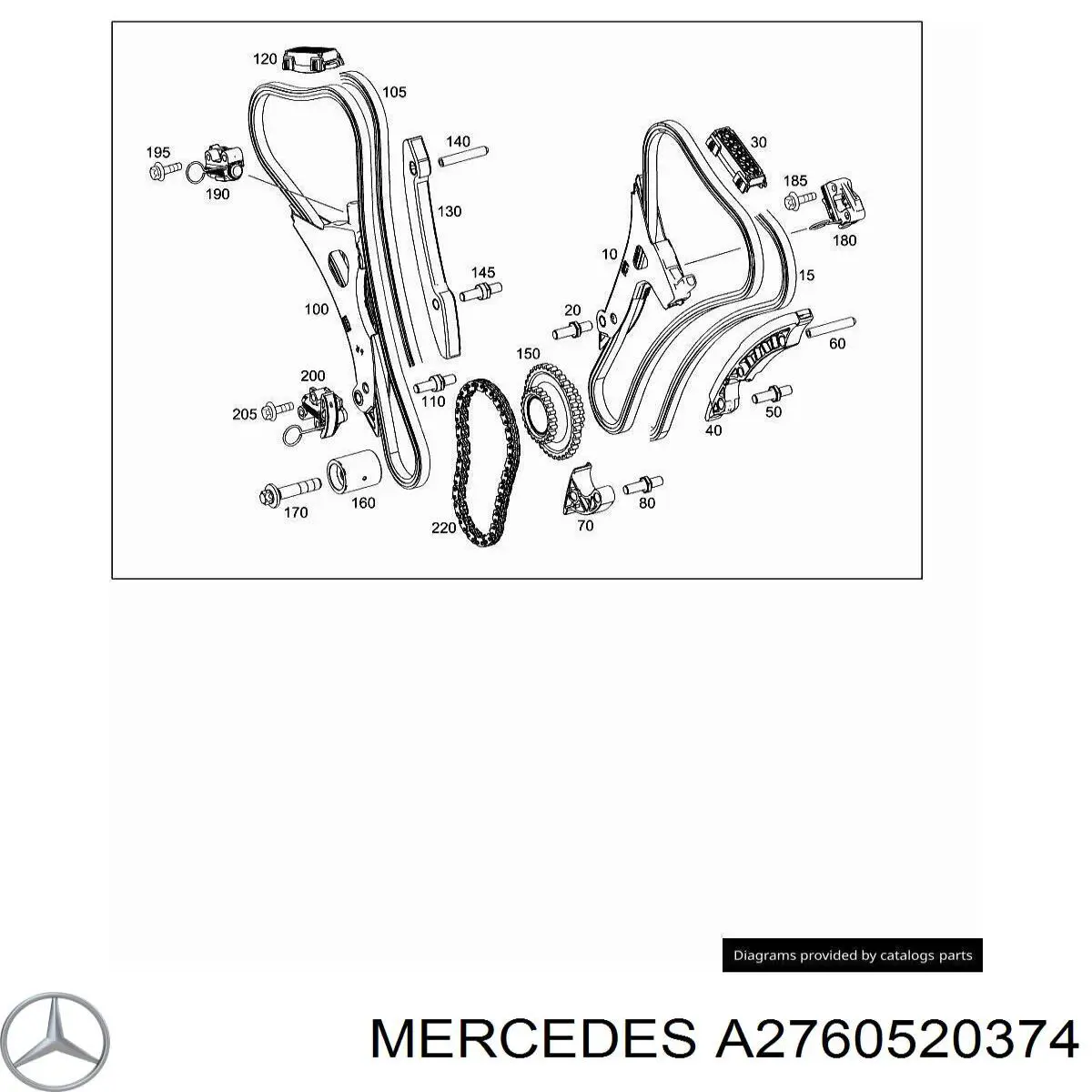 A2760520374 Mercedes 