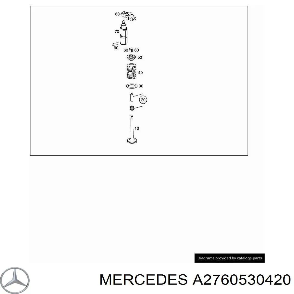 A2760530420 Mercedes 