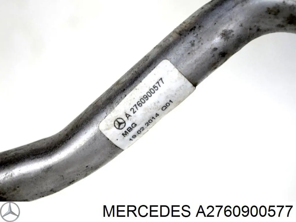 Купить 2760900577 Mercedes Трубка (шланг) отвода масла от турбины