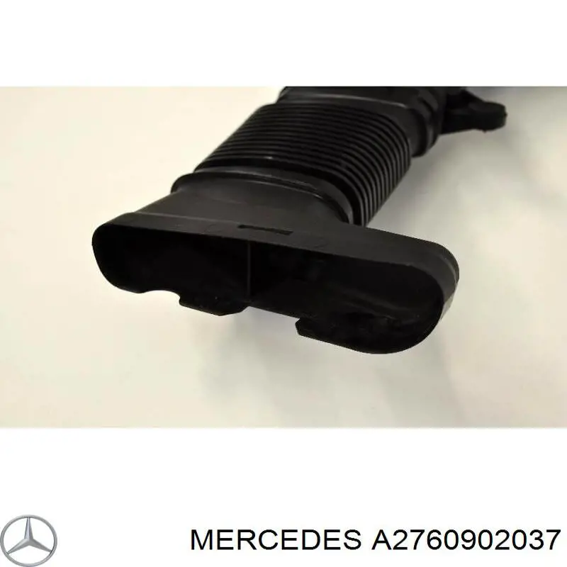 Патрубок воздушный, вход воздушного фильтра Mercedes A2760902037 цена, от 44.34 USD