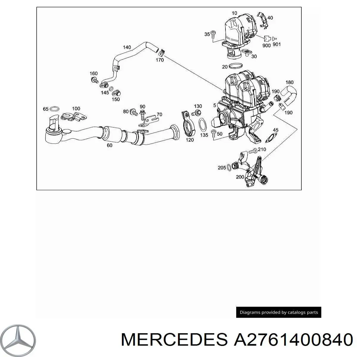 A2761400840 Mercedes 