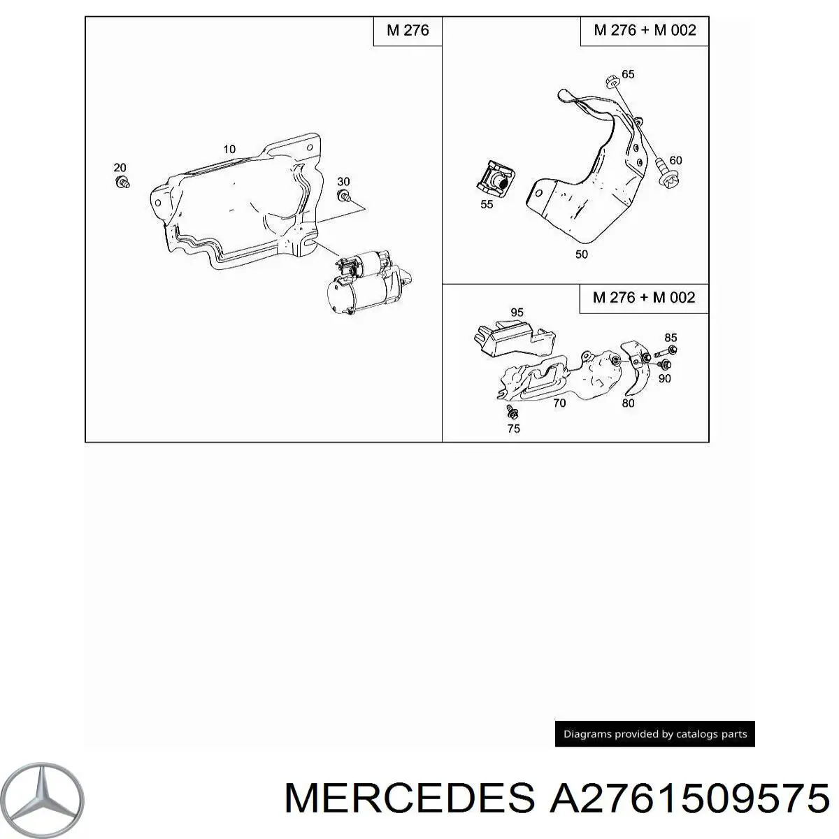  A2761509575 Mercedes