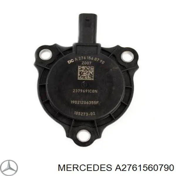 A2761560790 Mercedes válvula eletromagnética de posição (de fases da árvore distribuidora)