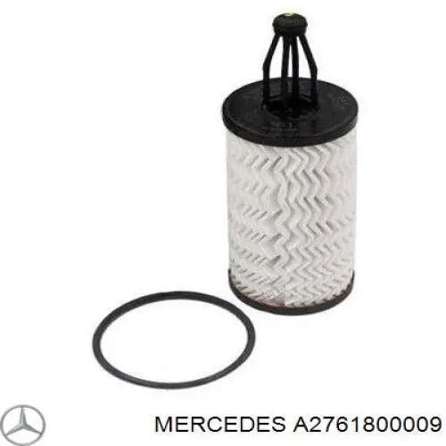 A2761800009 Mercedes масляный фильтр