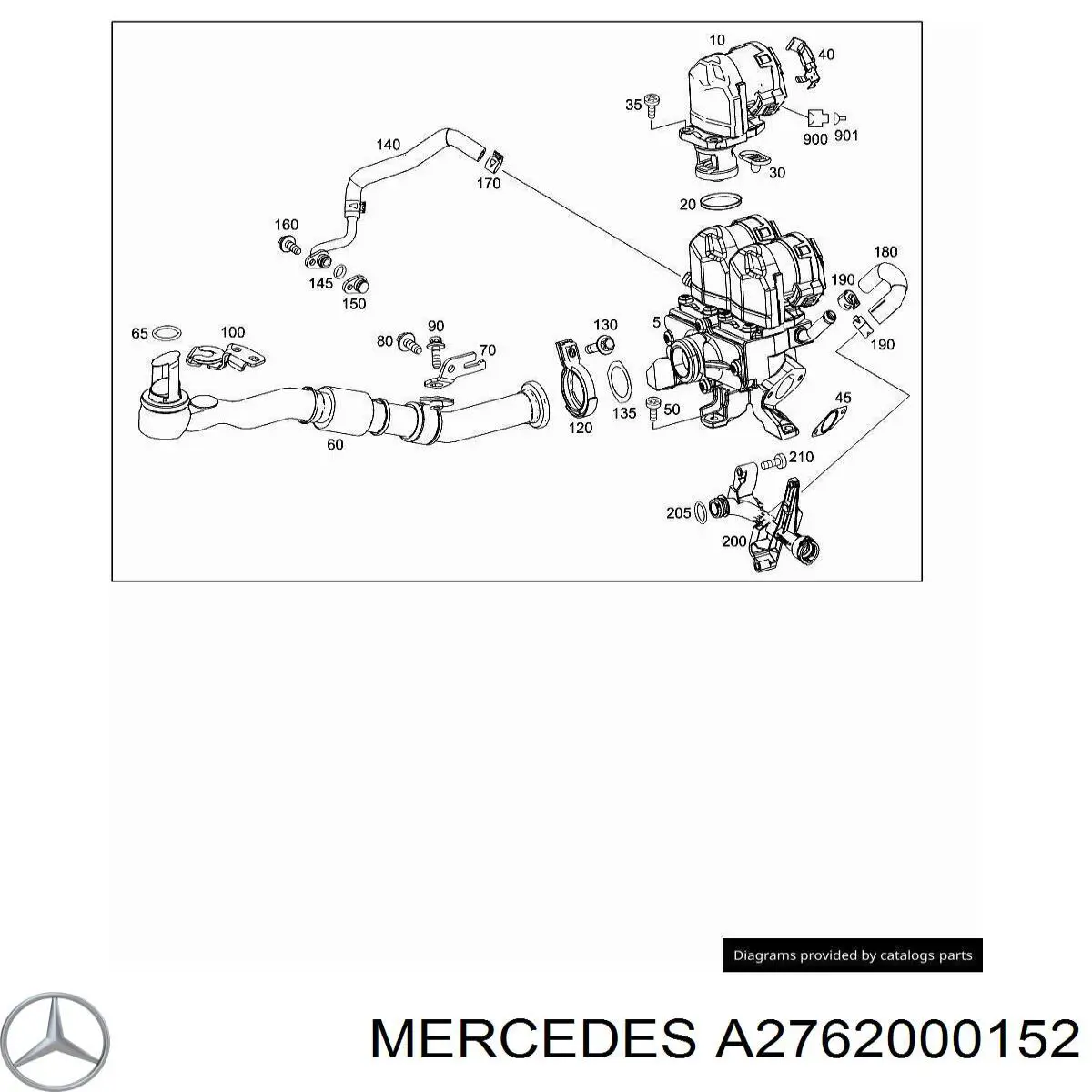 A2762000152 Mercedes 