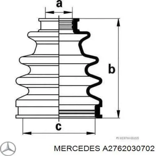 A2762030702 Mercedes 