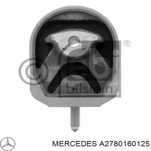 A2780160125 Mercedes vedante esquerdo de cabeça de motor (cbc)