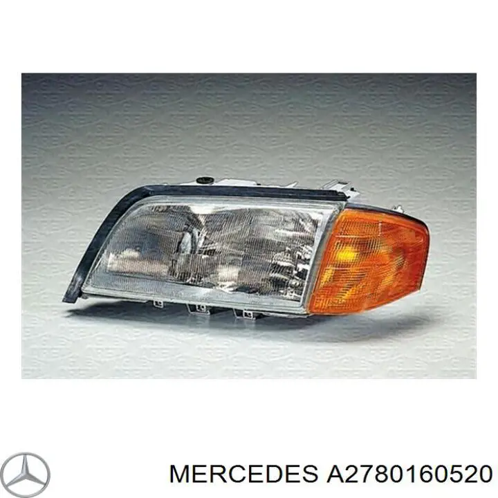 Правая прокладка ГБЦ A2780160520 Mercedes