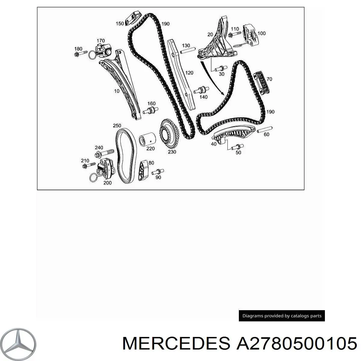  A2780500105 Mercedes