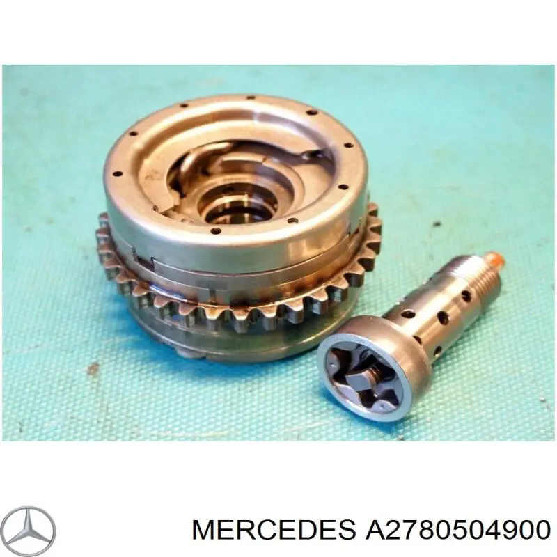 2780502047 Mercedes engrenagem de cadeia de roda dentada da árvore distribuidora direita de admissão de motor