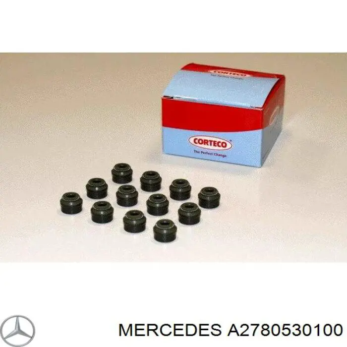2780530100 Mercedes сальник клапана (маслосъемный, впуск/выпуск)