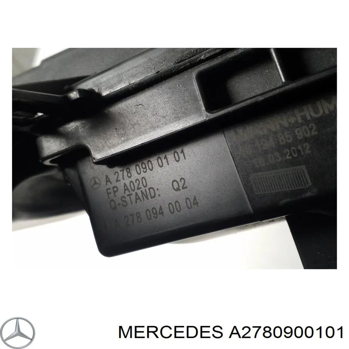 Корпус воздушного фильтра, левый Mercedes A2780900101
