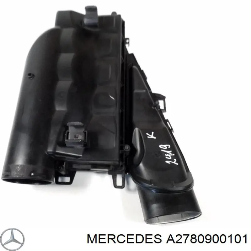 Корпус воздушного фильтра левый Mercedes A2780900101 цена, от 50.68 USD