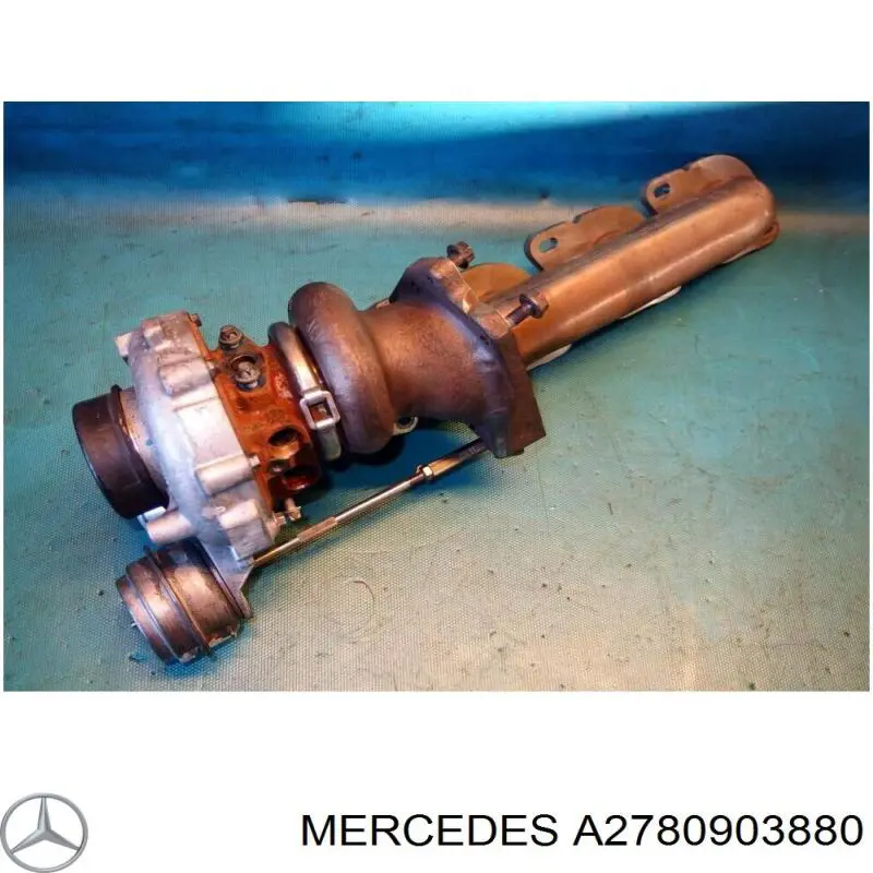 A2780903880 Mercedes турбина