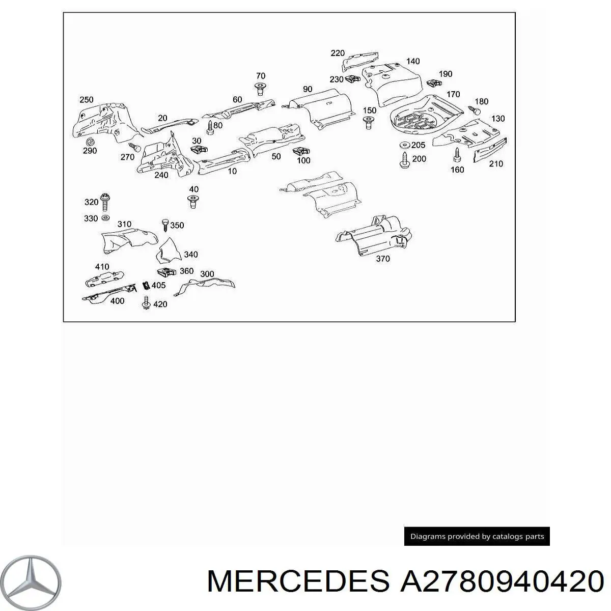 A2780940420 Mercedes 