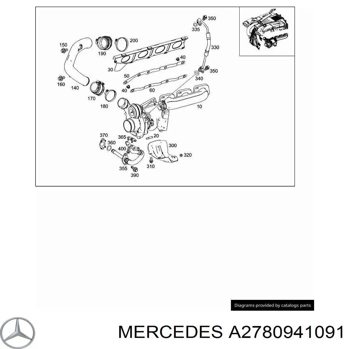 A2780941091 Mercedes 