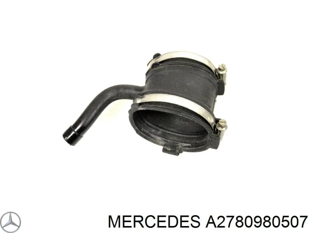 Шланг/патрубок интеркуллера Mercedes 2780980507 цена, от 50.68 USD