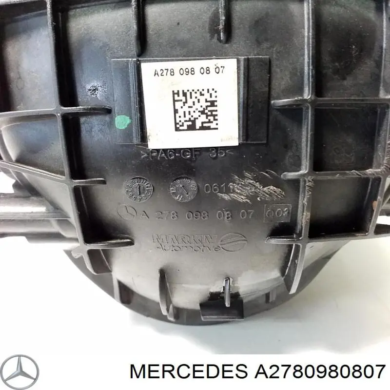  Tubo coletor de admissão Mercedes GL SUV (X166) (2012 - 2015) 