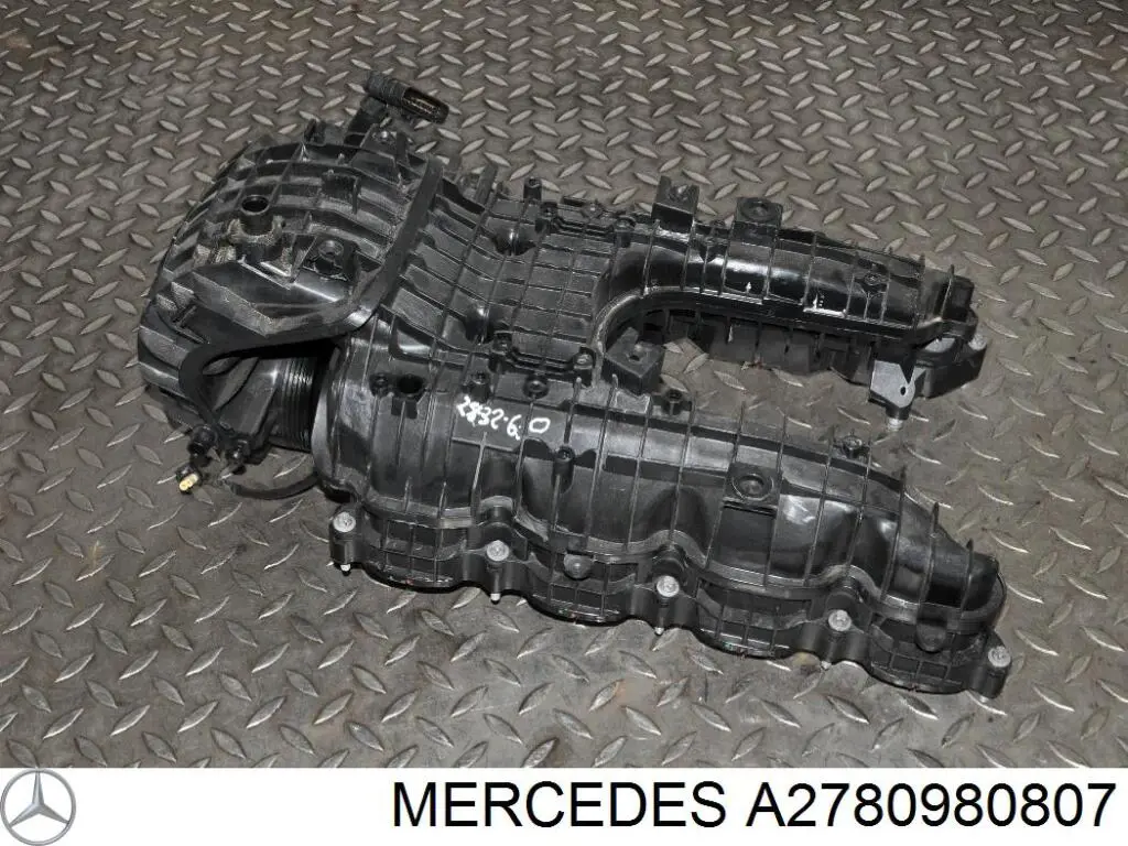 2780980807 Mercedes tubo coletor de admissão