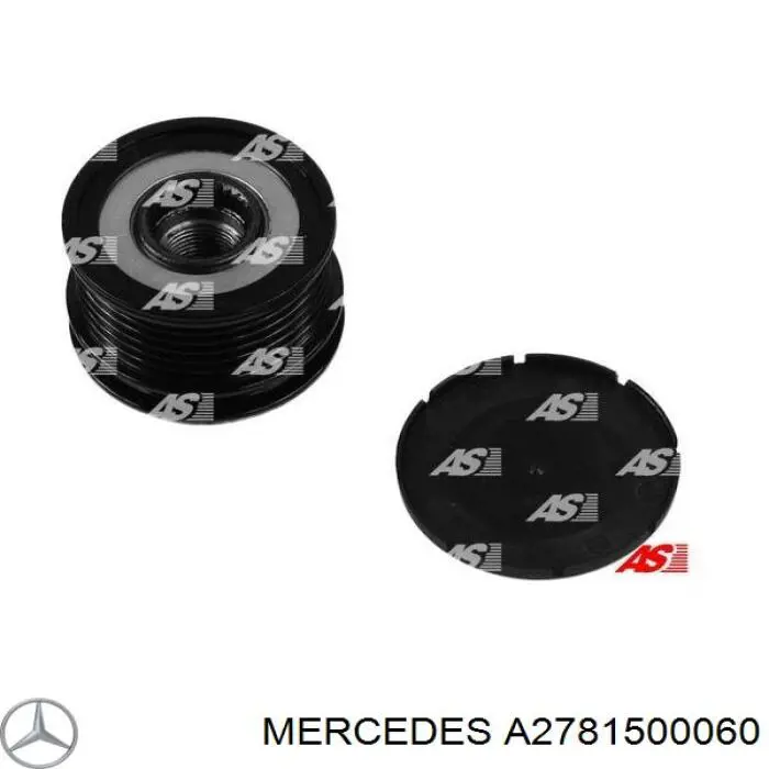 A2781500060 Mercedes Polia do gerador