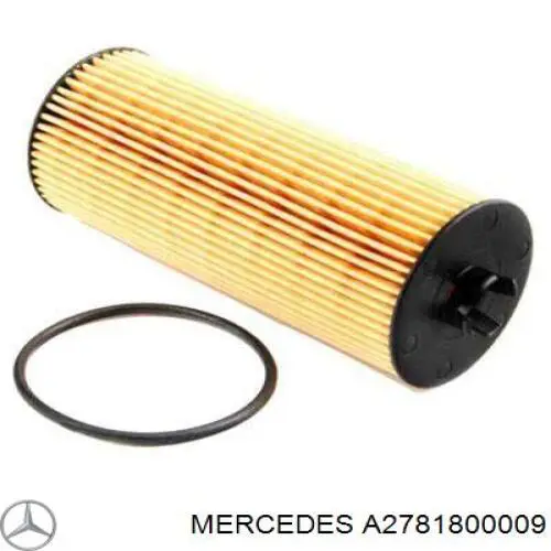 Фільтр масляний A2781800009 Mercedes