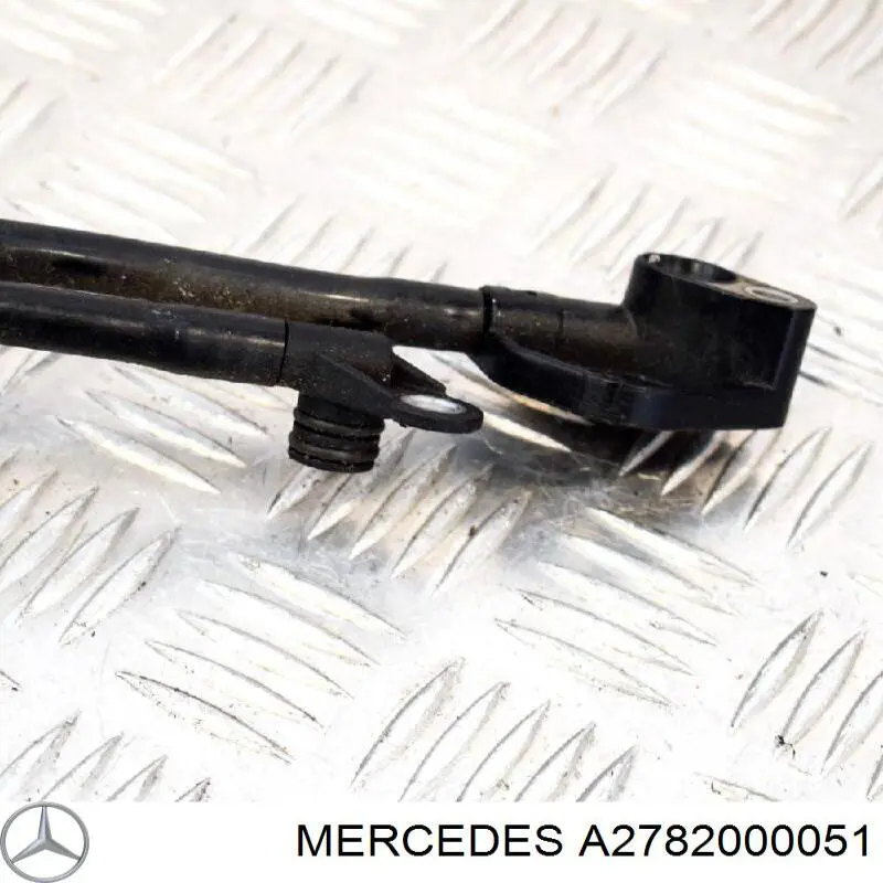 Шланг/патрубок жидкостного охлаждения турбины, подача Mercedes A2782000051