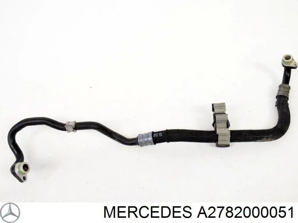 Mangueira (cano derivado) de esfriamento por líquido de turbina, fornecimento para Mercedes S (W221)