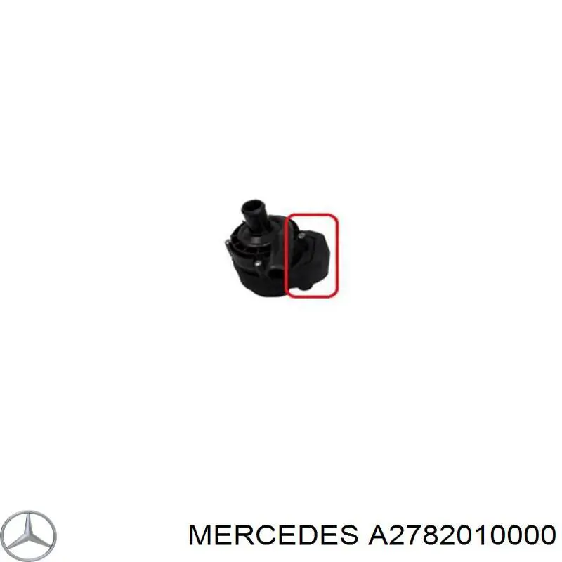 Купить 2782010000 Mercedes Прокладка водяной помпы