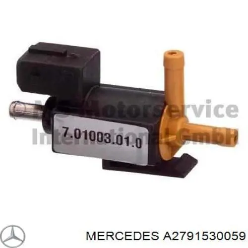 A2791530059 Mercedes válvula de regulação de pressão de supercompressão