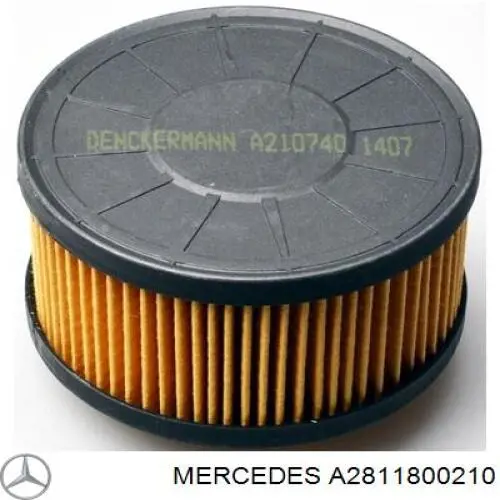 Фільтр масляний A2811800210 Mercedes