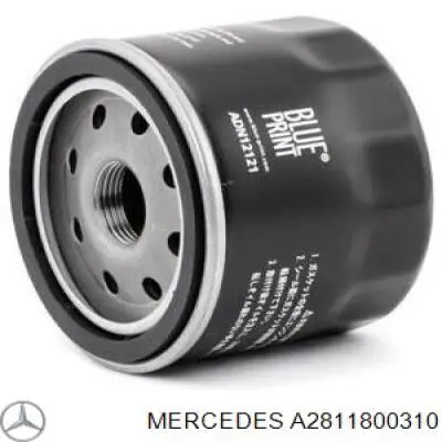 A2811800310 Mercedes Масляный фильтр двигателя