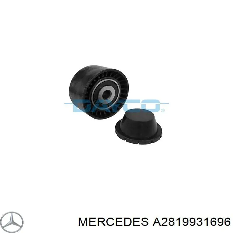 A2819931696 Mercedes ремень генератора