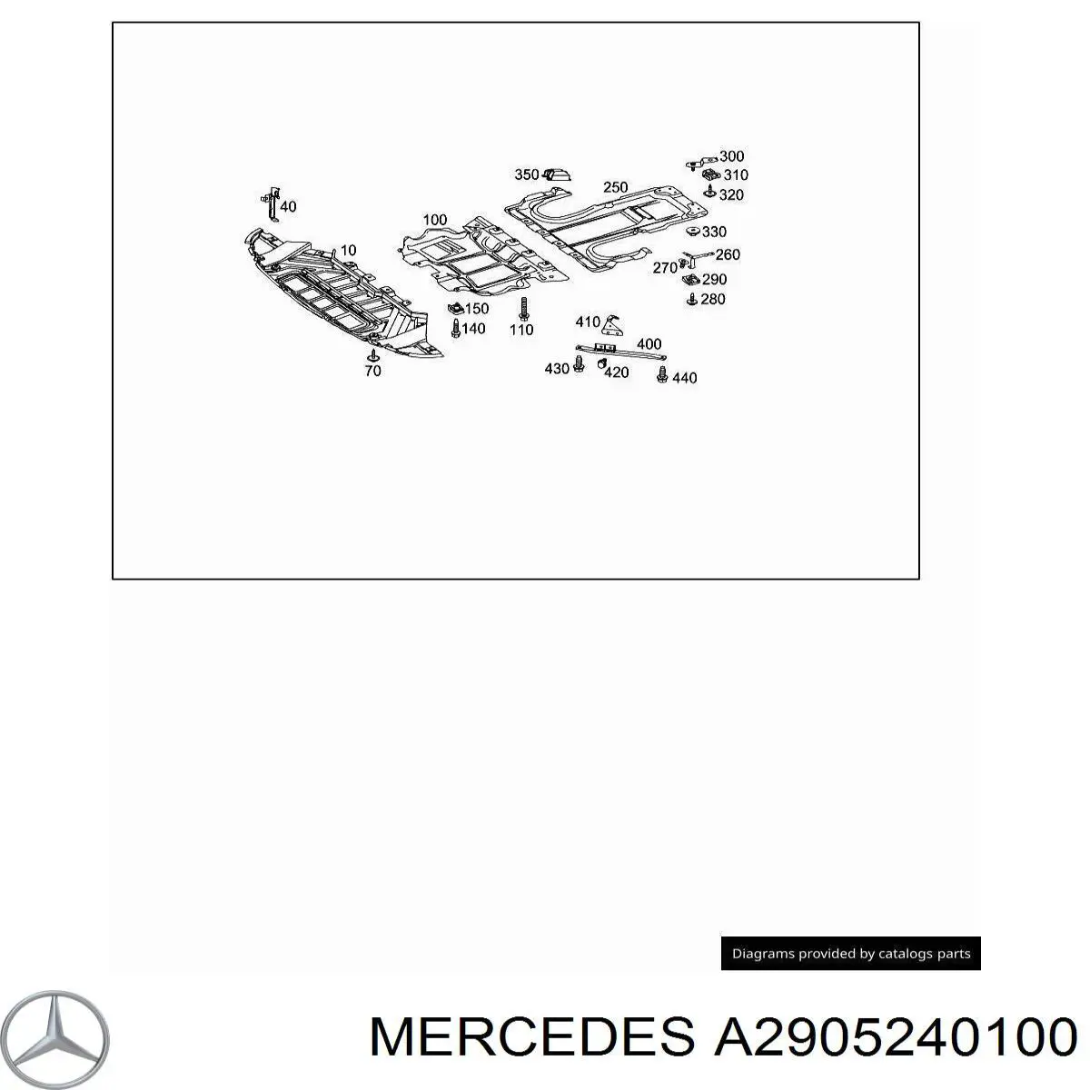 A2905240100 Mercedes 