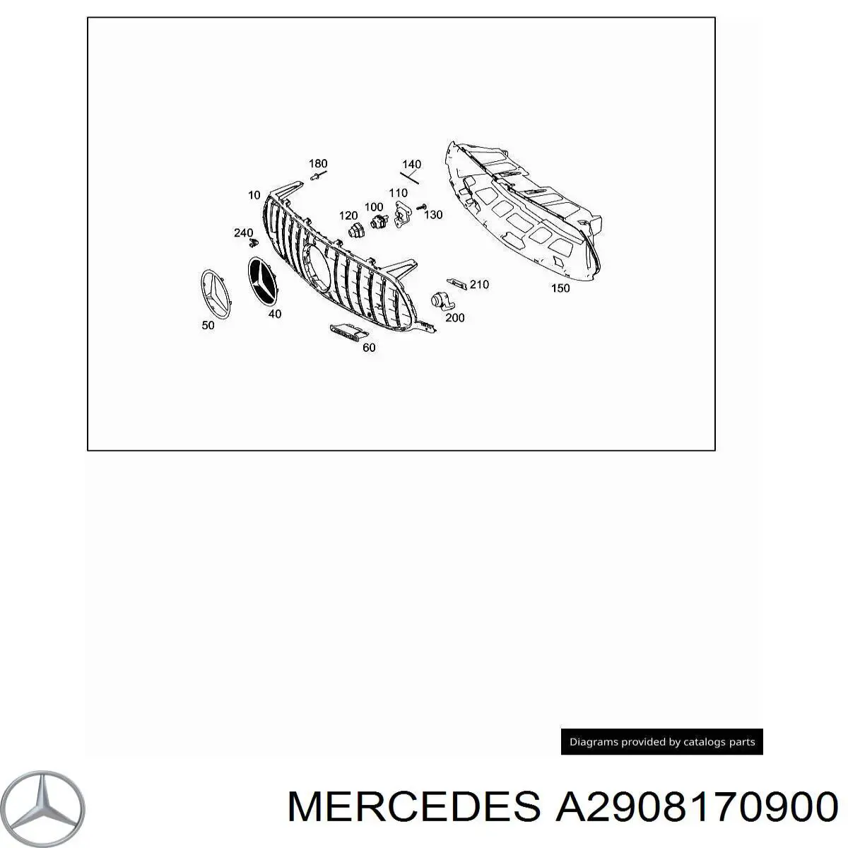 A2908170900 Mercedes 