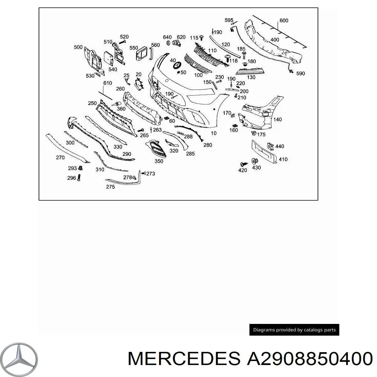 A2908850400 Mercedes 