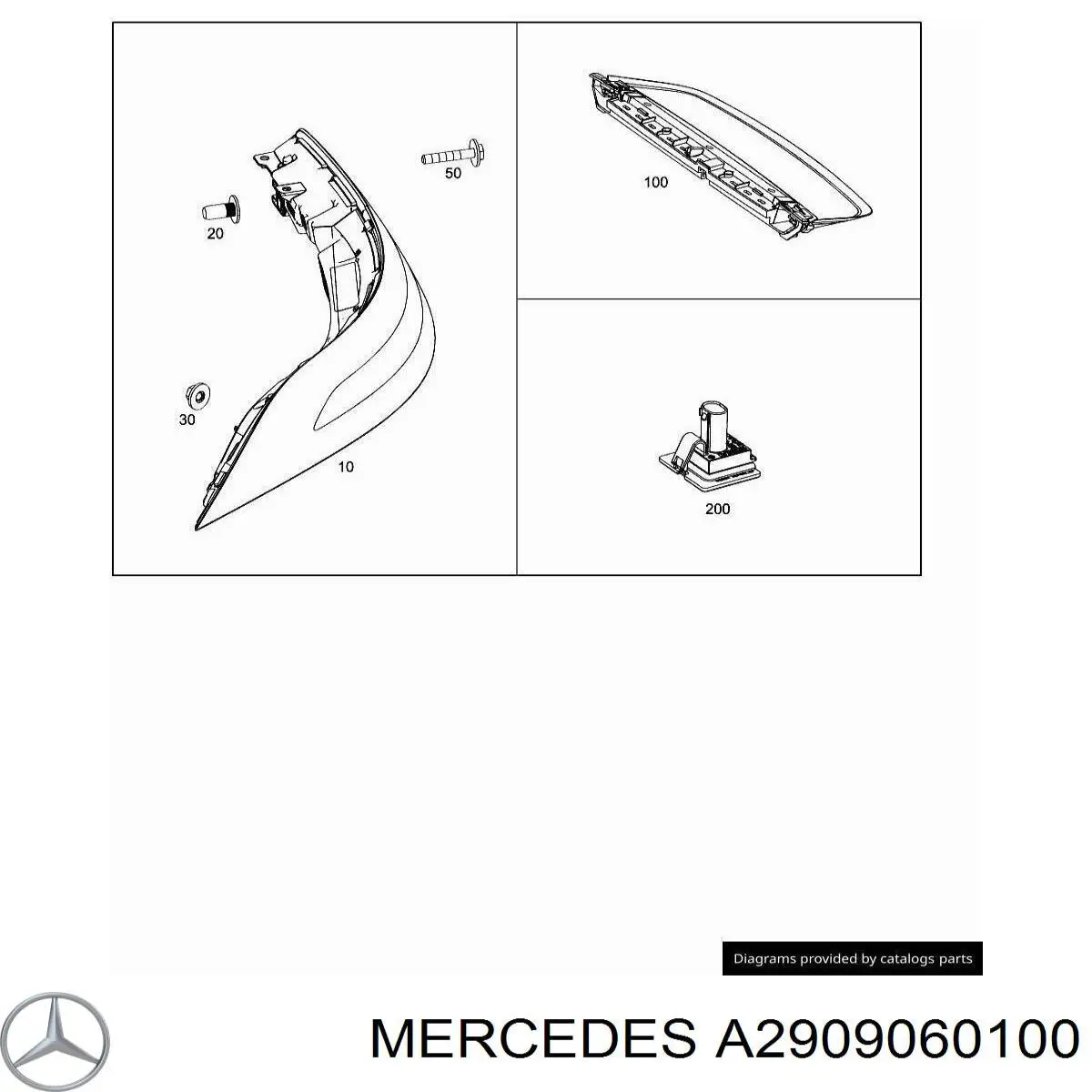 A2909060100 Mercedes 