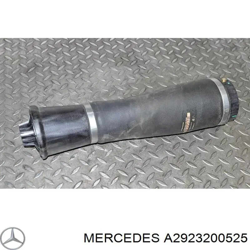 Пневмоподушка задняя Mercedes A2923200525