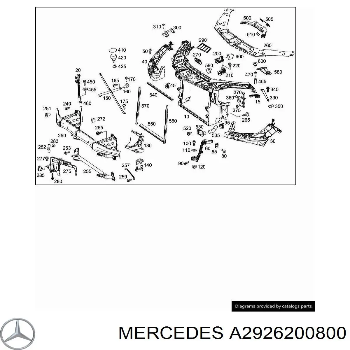 2926200800 Mercedes 