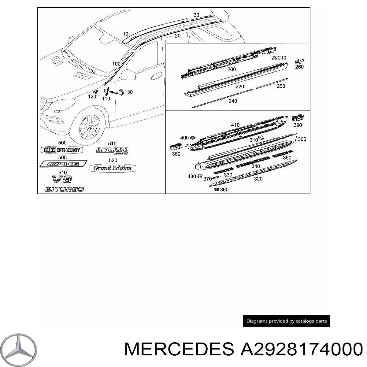  A2928174000 Mercedes