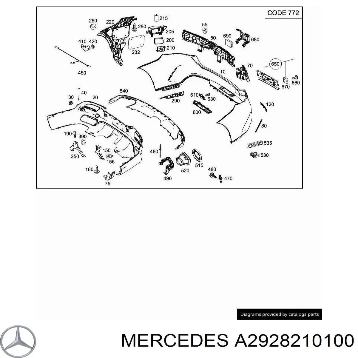  2928210100 Mercedes