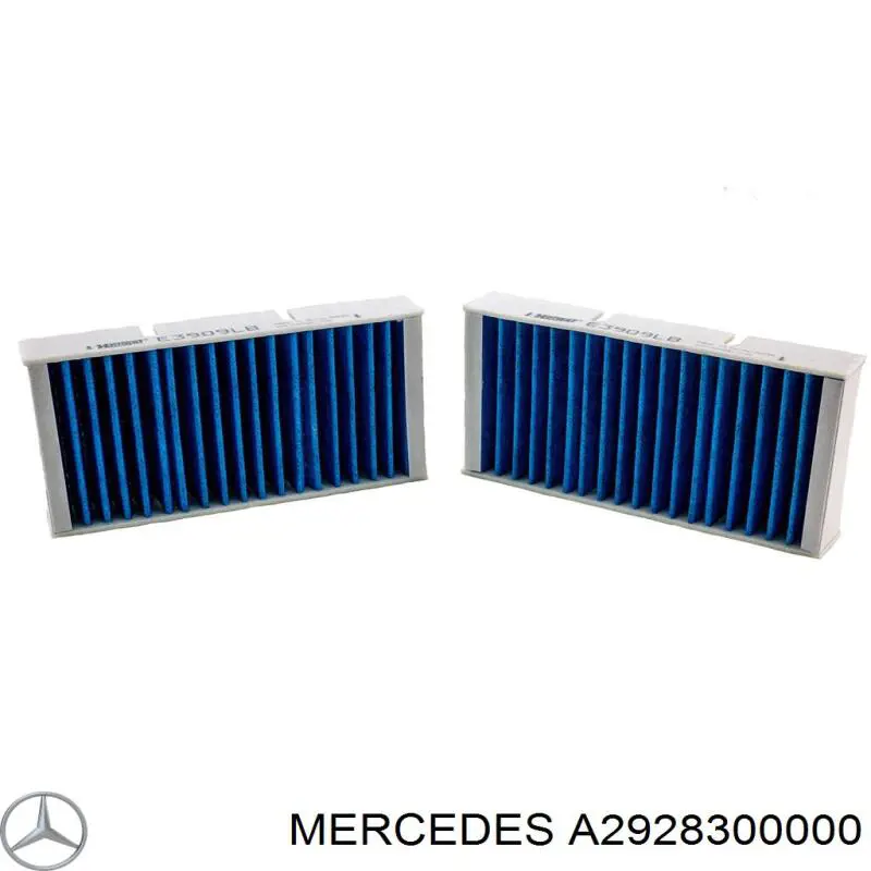 A2928300000 Mercedes Filtro de salão